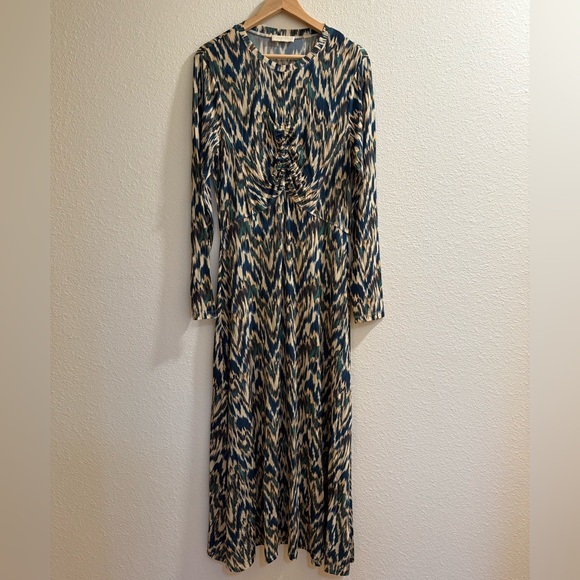 Ulla Johnson Naia Long sleeve Maxi Dress - Picture 2 of 5